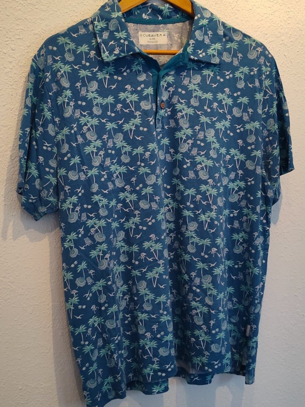 Cubavera, Polo Golf Shirt, XL
